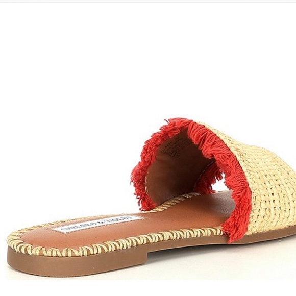 Chelsea & Violet Rafa Fringe Flat Sandals. - Picture 3 of 9